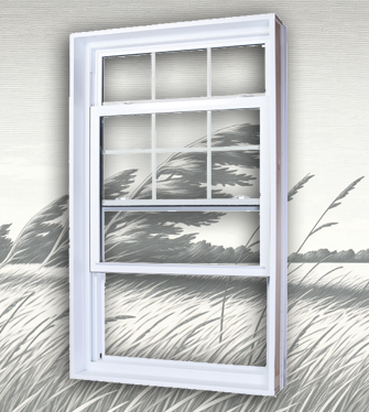 PVC Hung Windows