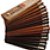 Several types of wood and varnish colors are available.